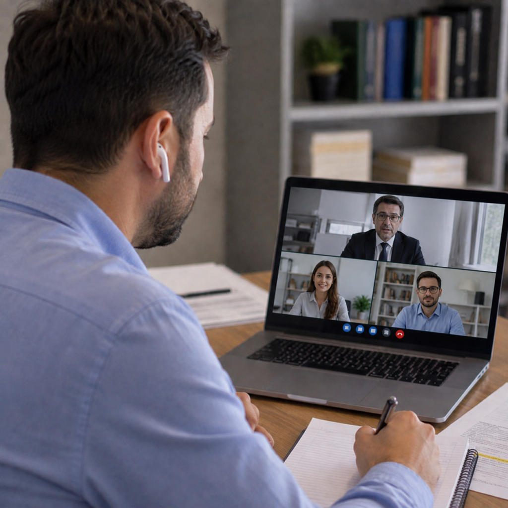 Videoconferenza con Cliente e/o Avvocato – max 60 minuti